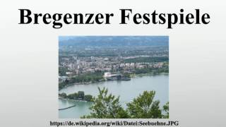 Bregenzer Festspiele [upl. by Domela146]