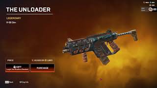 Apex Legends x The Unloader R99 Legendary Skin x Season 16 x Buying [upl. by Yerot]