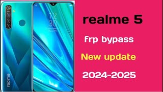 Realme 5 Frp bypass  new update 20242024  Google account reset password reset [upl. by Ahsiena]