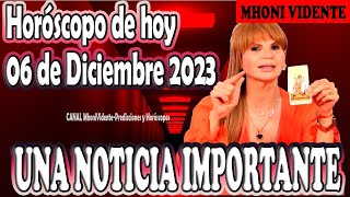 🌟Mhoni Vidente 06 de DICIEMBRE🌟🪬MHONI VIDENTE HOROSCOPOS y predicciones🪬🔮💫HOROSCOPO DIARIO GRATIS💫🔮 [upl. by Ahslek361]