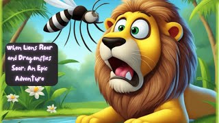 When Lions Roar and Dragonflies Soar An Epic Adventure English story for kids with morals [upl. by Eilsel]