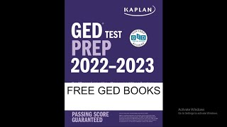 GED free books [upl. by Nomahs]