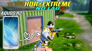 AQUOS R2 HDREXTREME NO LAG NO HEAT pubg aquosr2 IPAD VIEW [upl. by Aira]