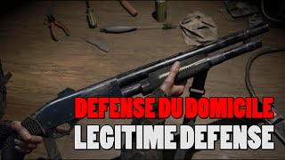 DEFENSE DU DOMICILE ET LEGITIME DEFENSE EN FRANCE [upl. by Nawor760]