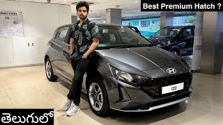 Hyundai i20 2024  Sportz iVT  Value For Money Variant Detailed Review with Onroad Price in Telugu [upl. by Alihet6]