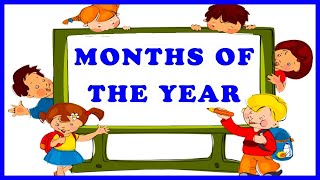 quotLearn the 12 Months of the Year in English Urdu and Hindi  Fun Learning for Kidsquot  12 months [upl. by Kcirde]