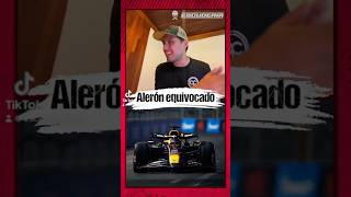 Red Bull llevó el ALERÓN EQUIVOCADO 🤦🏻‍♂️🤦🏻‍♀️redbullracing maxverstappen checo f1 [upl. by Joacimah]