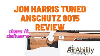 69 Jon Harris Tuned Anschutz 9015 Benchrest Air Rifle Review [upl. by Noedig]