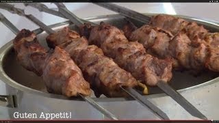 Schaschlik Neues Rezept Schaschlik auf Joghurt Videorezept Leckerer Schaschlik [upl. by Garvy238]