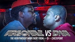 ARSONAL VS DNA  Dont Flop Rap Battle [upl. by Glynas]