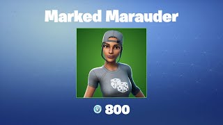 Marked Marauder  Fortnite OutfitSkin [upl. by Zacharie549]