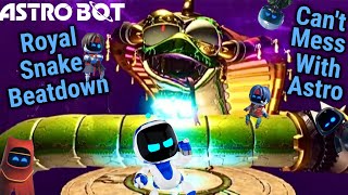 Astro Bot Beat That Royal Snake Down Bad  ASTRO BOT 7 [upl. by Elleral958]