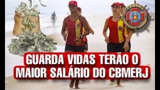 Guarda vidas terão o maior salário do CBMERJ Assista agora [upl. by Suchta490]