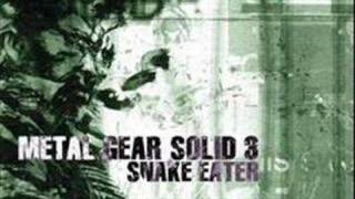 Metal Gear Solid 3 Snake Eater Soundtrack Snake Eater [upl. by Romeo]