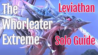 FFXIV The Whorleater Extreme Solo Guide  Leviathan Level 50 Trial  A Realm Reborn [upl. by Saks]