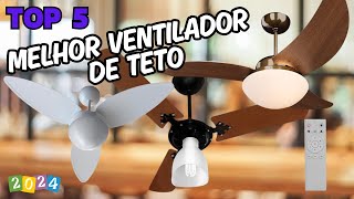 5 melhores ventilador de tetoQual o melhor ventilador de teto Melhor ventilador de teto [upl. by Einram]