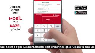 Mobil Ürünler  Kredi Kartı Limit Artırma [upl. by Duster]