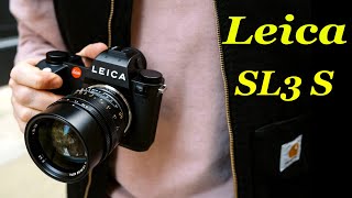 Leica SL3 S  Revolutionary Photography is HERE [upl. by Inalak851]