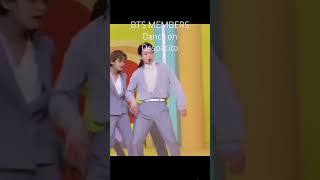 BTS MEMBERS DANCE ON DESPACITO🔥🔥 [upl. by Merat]