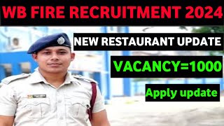 West Bengal fire recruitment 2024  vacancy 1000 fire man recruitment2024 fo recruitment [upl. by Amadis]