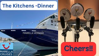 Marella  Voyager  The Kitchen  Dinner [upl. by Moyra703]