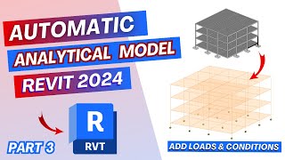 Automate Analytical Models in Revit 2024  Add Structural Loads and Boundary Conditions [upl. by Behnken143]