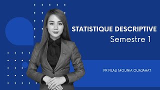 Statistiques descriptives  Semestre 1 [upl. by Kylila]