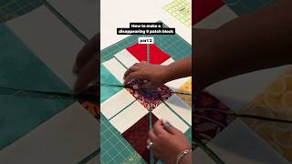 Disappearing Nine Patch Block Tutorial Part 2 🌹 Full video on Youtube [upl. by Wolff]