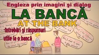 Sa invatam engleza  LA BANCAAT THE BANK  Lets Learn English [upl. by Akinom]