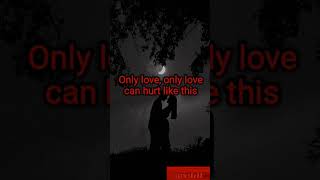 Only love can hurts like this lyrics completo no canal music song love pop lyrics lyricvideo [upl. by Seuqramed898]