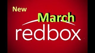 New Redbox March 2019 [upl. by Adlin]