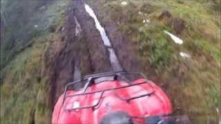 Some driving with Honda TRX420 FM [upl. by Fricke]