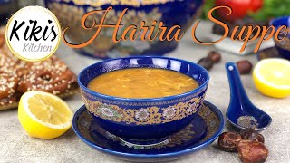 Harira Suppe sehr lecker und einfach  marokkanische Fastensuppe  Ramadan Rezept  Suppe  2 [upl. by Ellehsat546]