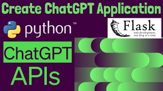 Create ChatGPT Application with Chat GPT API from OpenAI in Python Flask [upl. by Akemal240]