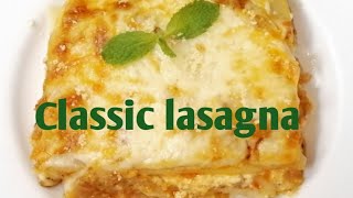 classic lasagna recipe Italian Lasagna by Sheebas kitchen  पार्टी स्टाइल लज़ानियाँ अब घर पर बनायें [upl. by Nomolas]