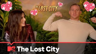 Sandra Bullock amp The Lost City Cast Play Most Likely To Romance Edition  MTV Movies [upl. by Shedd399]