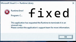 How to Fix Microsoft Visual C Runtime on Windows 1011 [upl. by Einobe]