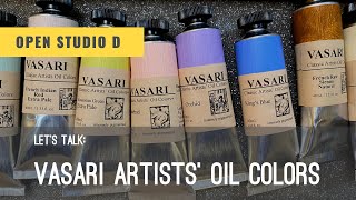 Vasari Artists Oil Paint My first impression of Vasari company [upl. by Devland]