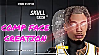 THE BEST COMP FACE CREATION IN NBA 2k22 BEST DRIPPY FACE CREATION CURRENT GEN [upl. by Skurnik54]