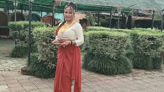 Thali Dance  Lahana le jurayo ki  Dashain aayo Shasi Entertainment [upl. by Beichner685]