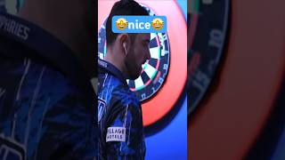 😳So spielen sich die Pros ein 💪Luke Humphries Dart 🎯Grand Slam of Darts ❤️ [upl. by Madid]