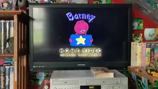 Opening To Walk Around The Block With Barney 1999 VHS [upl. by Krutz]