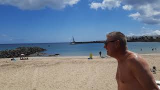 🔴LIVE PLAYA LAS CUCHARAS  COSTA TEGUISE LANZAROTE  SEPT 15 3PM 27°C [upl. by Chantalle]