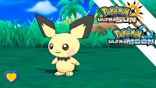 HOW TO GET Pichu in Pokémon Ultra Sun and Ultra Moon [upl. by Ajoop95]