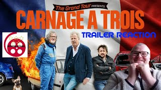 The Grand Tour Presents  Carnage A Trois Trailer Reaction [upl. by Radec]