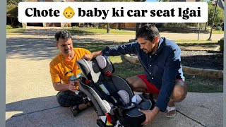 DAY60 BABY 👶 KI CAR 🚗 SEAT 💺 LGAI  HARYANVI FAMILY IN AMERICA🇺🇸 INDIAN 🇮🇳 FAMILY IN USA [upl. by Anitniuq413]