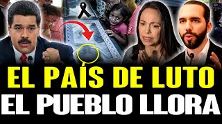 ¡URGENTE NOTICIA🔴EL PAÍS DE LUTO EL SALVADOR LLORA BUKELLE MADURO Y CORINA HABLAN EN SU PAÍS [upl. by Oberheim560]