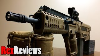 TAVOR X95 with Trijicon TA44 ACSS  Rex Reviews [upl. by Eiznikcm155]