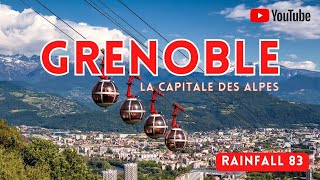 Visite rapide de la ville de Grenoble dans dans lIsère [upl. by Aeduj]