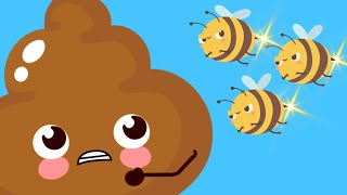 Some Bugs BITE Little Poo Poo  Silly Healthy Habits Songs By Papa Joels English [upl. by Whalen]